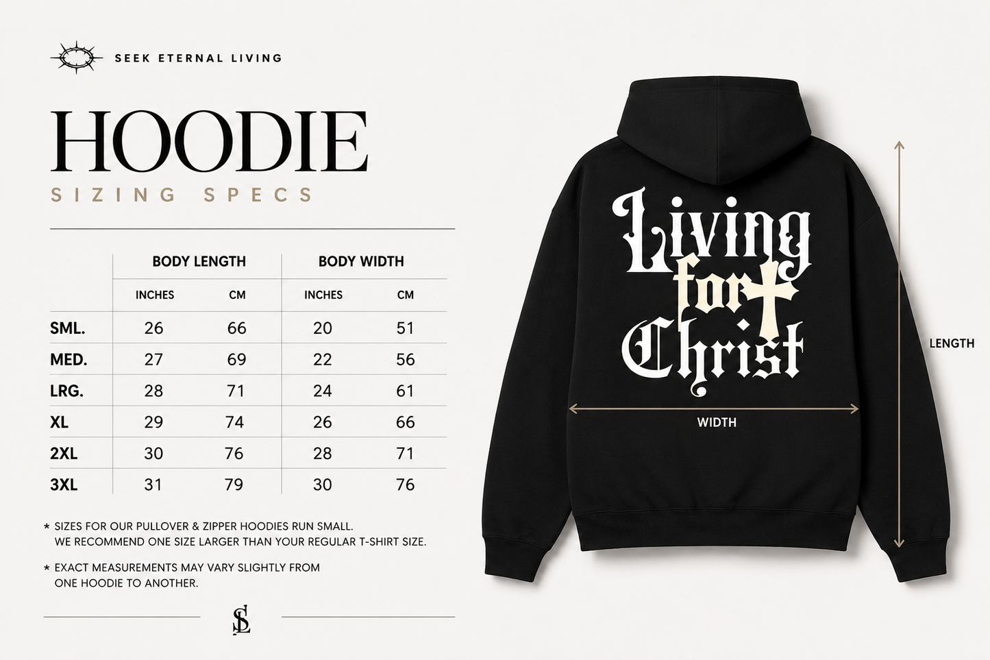Living For Christ Hoodie